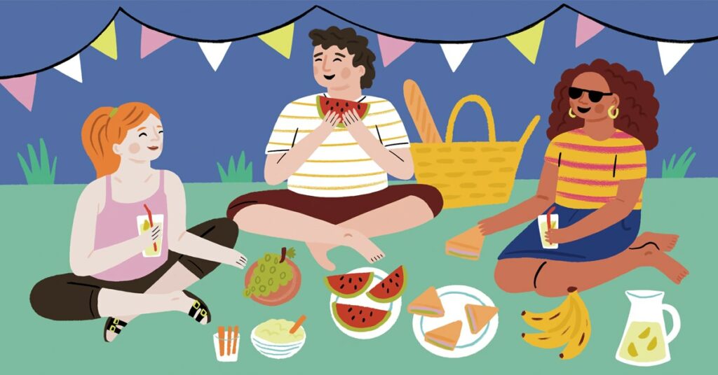 july blog post 1 Simple ADHD Friendly Food Swaps for Summer Picnics Parties
