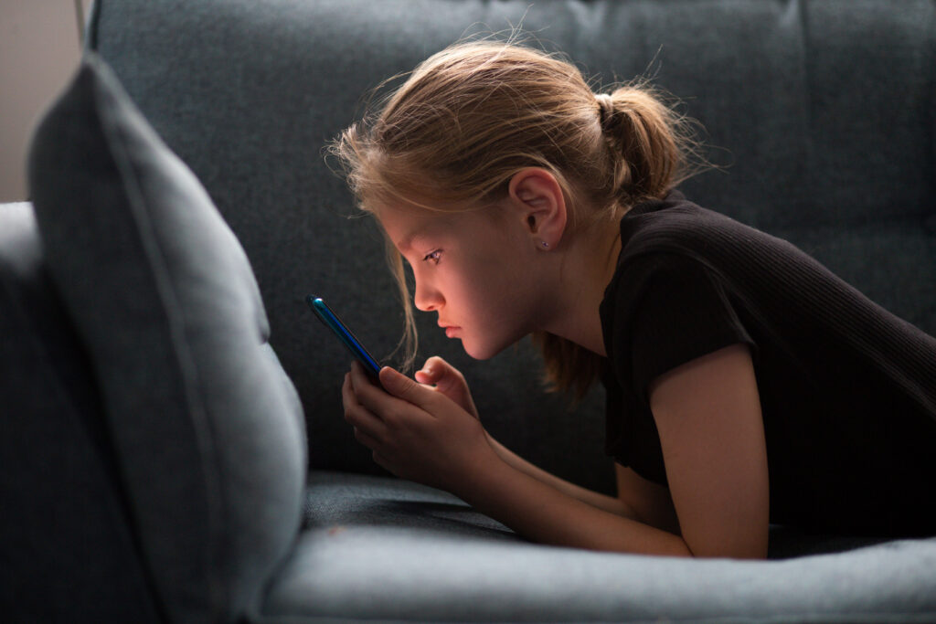 Screen time for children