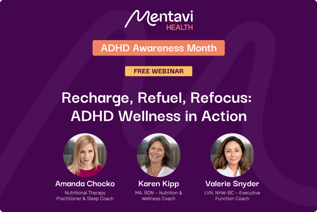 Recharge Refuel Refocus ADHD Wellness in Action Webinar 10 14 2025 image